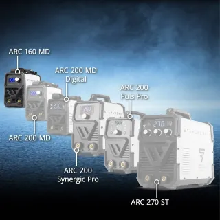 Заваръчен апарат STAHLWERK ARC 160 MD/ 160A Заваръчен апарат STAHLWERK ARC 160 MD/ 160A