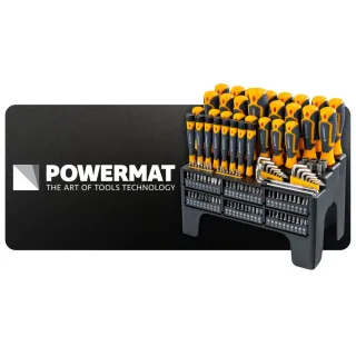 Комплект отвертки, битове, вложки и шестограми Powermat PM-ZW-132ZN/ 132 бр. Комплект отвертки, битове, вложки и шестограми Powermat PM-ZW-132ZN/ 132 бр.