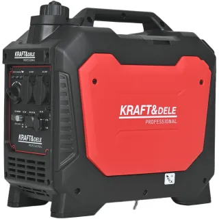 Инверторен генератор KraftDele KD3162/ 12V/230V/ 2,5kW/ 4.2 л Инверторен генератор KraftDele KD3162/ 12V/230V/ 2,5kW/ 4.2 л