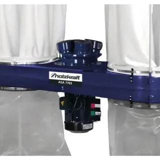 Прахоуловител HOLZKRAFT ASA 1903/ 1.5 kW/ 400V