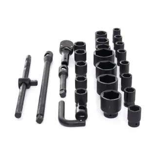 Комплект ударни вложки с тресчотка KraftDele KD11758/ 26 броя Комплект ударни вложки с тресчотка KraftDele KD11758/ 26 броя