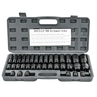 Комплект ударни вложки POWERMAT PM-ZNU-832T/ 35 бр. Комплект ударни вложки POWERMAT PM-ZNU-832T/ 35 бр.
