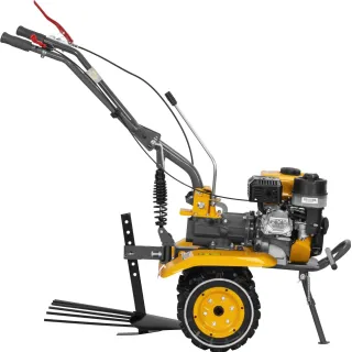Бензинова мотофреза + аксесоари KraftDele KD5186/ 10 к.с./ 600 мм Бензинова мотофреза + аксесоари KraftDele KD5186/ 10 к.с./ 600 мм