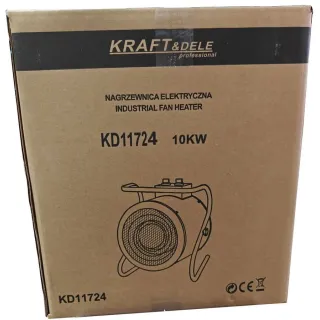 Трифазен елекрически калорифер KraftDele KD11724/ 10 kW