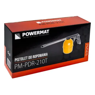 Пневматичен пистолет за почистване и смазване Powermat PM-PDR-210T/ 850 мл