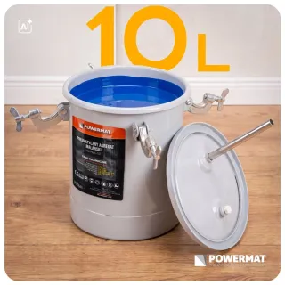 Пневматичен агрегат за боядисване Powermat PM-PAM-10T/ 10 л Пневматичен агрегат за боядисване Powermat PM-PAM-10T/ 10 л