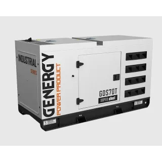 Авариен дизелов генератор Genergy GDS70T/ 69kVA/ 400V/ 113 л