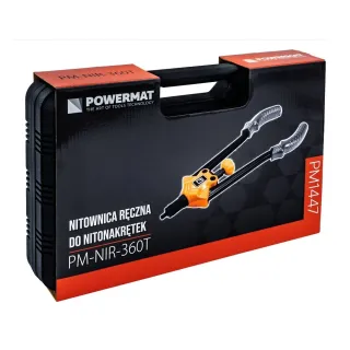 Ръчна нитачка POWERMAT PM-NIR-360T/ 360 мм Ръчна нитачка POWERMAT PM-NIR-360T/ 360 мм