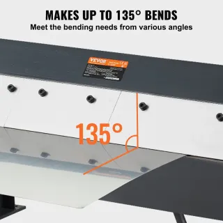 Машина за огъване на ламарина VEVOR W-1.0X610A/ 610 мм Машина за огъване на ламарина VEVOR W-1.0X610A/ 610 мм