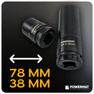 Комплект ударни вложки POWERMAT PM-ZNU-832T/ 35 бр. Комплект ударни вложки POWERMAT PM-ZNU-832T/ 35 бр.