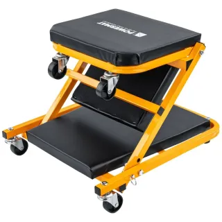 Автомонтьорска лежанка и стол 2 в 1 Powermat PM-LWS-150T/ 150 кг
