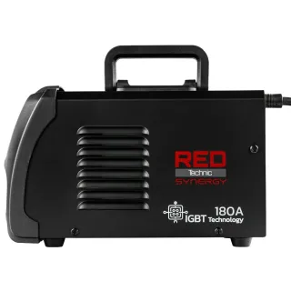 Инверторен заваръчен апарат RED TECHNIC RTMSTF0113/ 180A Инверторен заваръчен апарат RED TECHNIC RTMSTF0113/ 180A