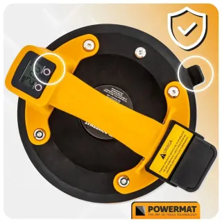 Акумулаторна вендуза POWERMAT PM-APPS-200M с LED дисплей/ 3.6V/ 1.5Ah