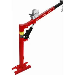 Хидравличен кран за двигатели с лебедка KraftDele KD12687/ 450кг