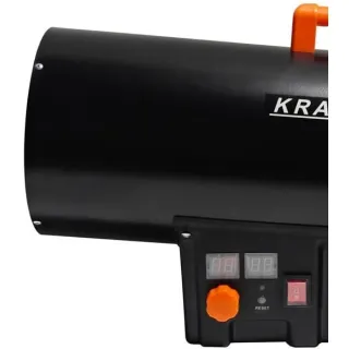 Газов калорифер KraftDele KD11701/ 40 kW/ 650 m³/h, с LED дисплей