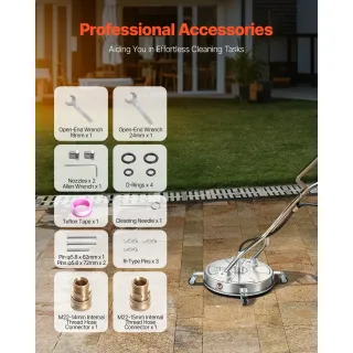 Почистваща машина за повърхности под налягане VEVOR QD-XDP15