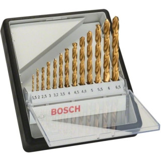 Свредла HSS-TiN за метал на Bosch комплект 13 броя Свредла HSS-TiN за метал на Bosch комплект 13 броя