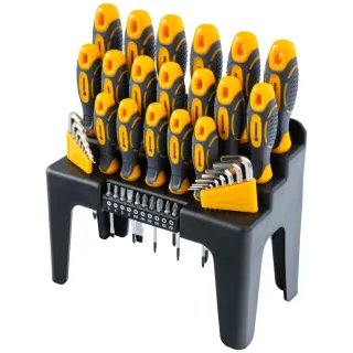 Комплект отвертки, битове и шестограми Powermat PM-ZW-44ZN/ 44 бр.