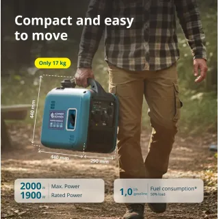 Инверторен генератор KOENNER-SOEHNEN KS 1900i S/ 2kW/ 4л Инверторен генератор KOENNER-SOEHNEN KS 1900i S/ 2kW/ 4л