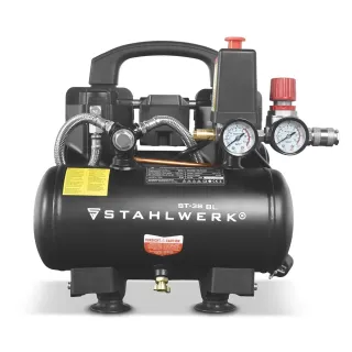 Компресор за въздух STAHLWERK ST-38 Pro/ 1,18 kW/ 3 л