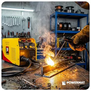 Инверторен заваръчен апарат Powermat PM-PAS-210L/ 210A
