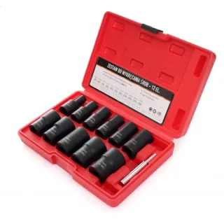 Комплект ударни вложки KraftDele KD11792/ 12 части