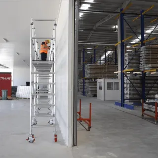 Професионално мобилно алуминиево скеле CONDOR ProtubeS6/ 6,2 м