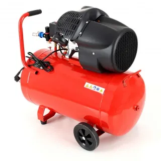 Маслен двубутален компресор KraftDele KD1483 - 100L 3.0 kW 