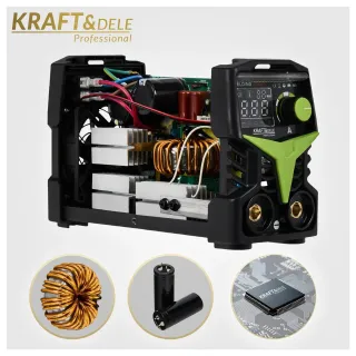 Инверторен заваръчен апарат KraftDele KD1784/ 330A Инверторен заваръчен апарат KraftDele KD1784/ 330A