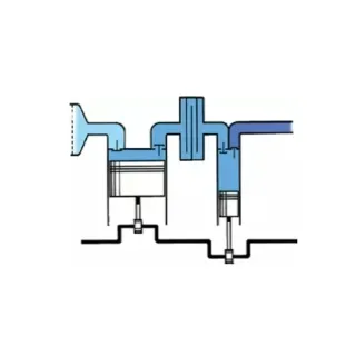 Бутален маслен компресор ELMAG PROFI-LINE PL-H 800/15/200 D/ 400V/ 5,5 kW / 200л