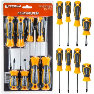 Комплект отвертки Powermat PM-ZW-8ZN/ 8бр.
