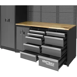 Комплект метални мебели за работилница KraftDele KD5863/ 260 см Комплект метални мебели за работилница KraftDele KD5863/ 260 см