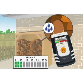 Влагомер за дърво Laserliner WoodTester Compact