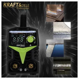 Инверторен заваръчен апарат KraftDele KD1784/ 330A Инверторен заваръчен апарат KraftDele KD1784/ 330A