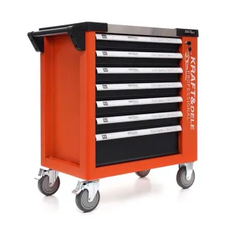 Количка с инструменти KraftDele KD1067/ 258 бр.