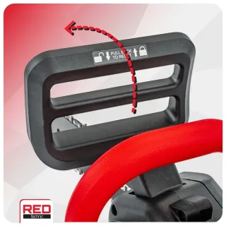 Акумулаторен верижен трион RED TECHNIC RTPAK0124/ 21V/ 2x4Ah