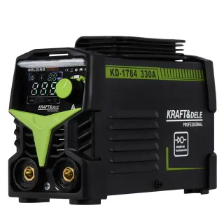 Инверторен заваръчен апарат KraftDele KD1784/ 330A Инверторен заваръчен апарат KraftDele KD1784/ 330A