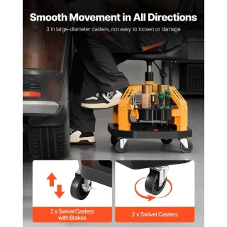 Автомонтьорски стол VEVOR 9025/ 136 кг Автомонтьорски стол VEVOR 9025/ 136 кг