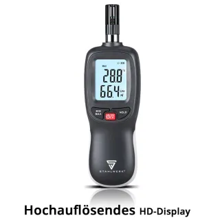 Комплект измервателни уреди анемометър, термохигрометър и луксметър STAHLWERK AM-30 ST+LTM-70 ST+DLM-200 ST/ 3 бр. Комплект измервателни уреди анемометър, термохигрометър и луксметър STAHLWERK AM-30 ST+LTM-70 ST+DLM-200 ST/ 3 бр.