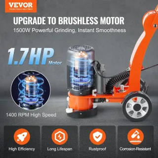 Машина за полиране на под VEVOR WKG180/ 1500W Машина за полиране на под VEVOR WKG180/ 1500W