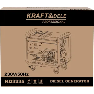 Дизелов генератор KraftDele KD3235/ AVR/ 230V/ 7/8kW Дизелов генератор KraftDele KD3235/ AVR/ 230V/ 7/8kW