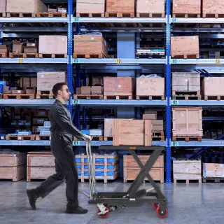 Хидравлична ножична количка VEVOR TF23/ 227 кг Хидравлична ножична количка VEVOR TF23/ 227 кг