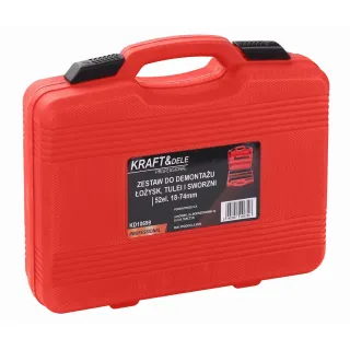 Комплект за демонтиране на лагери втулки и щифтове KraftDele KD10699/ 52 части Комплект за демонтиране на лагери втулки и щифтове KraftDele KD10699/ 52 части