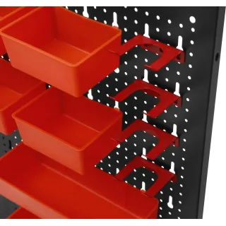 Метален перфориран панел за инструменти KraftDele KD11898/ 120 х 60 см Метален перфориран панел за инструменти KraftDele KD11898/ 120 х 60 см