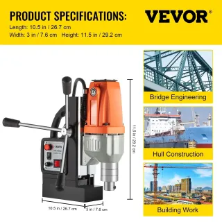Магнитна бормашина VEVOR BRM-35/ 980W