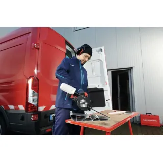 Акумулаторен ръчен циркуляр за метал с линеал ROTHENBERGER PIPECUT MINI/ 18 V Акумулаторен ръчен циркуляр за метал с линеал ROTHENBERGER PIPECUT MINI/ 18 V