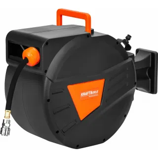 Автоматична макара KraftDele KD2158/ 15 м + 1,5 м