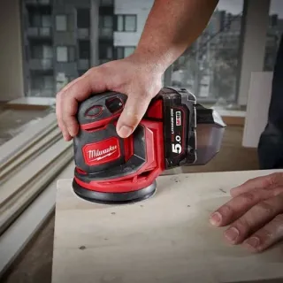 Акумулаторен ексцентършлайф Milwaukee M18BOS125-0/ 18V