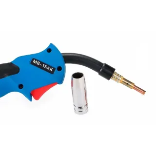 Заваръчен кабел за MIG-MAG горелка POWERMAT MB-15AK EURO/ 5 м