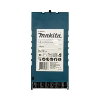 Комплект свредла и секачи Makita E-15746/ 6 части